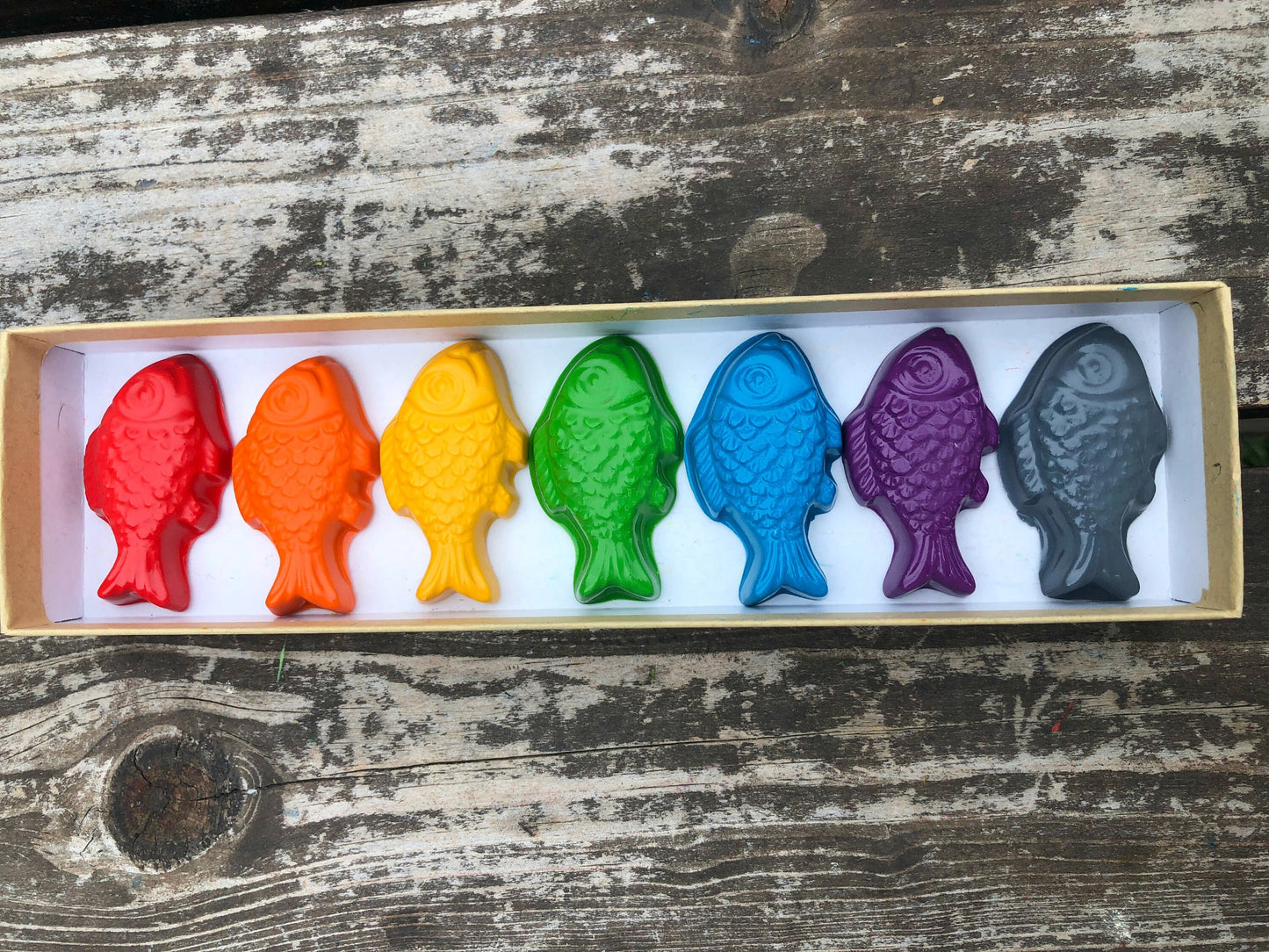 Fish Crayons - Fish Party Favors - Kids Gifts - Gifts For Kids - Kids Birthday Gift - Ocean Birthday - Kids Party Favors - Ocean Party Favor