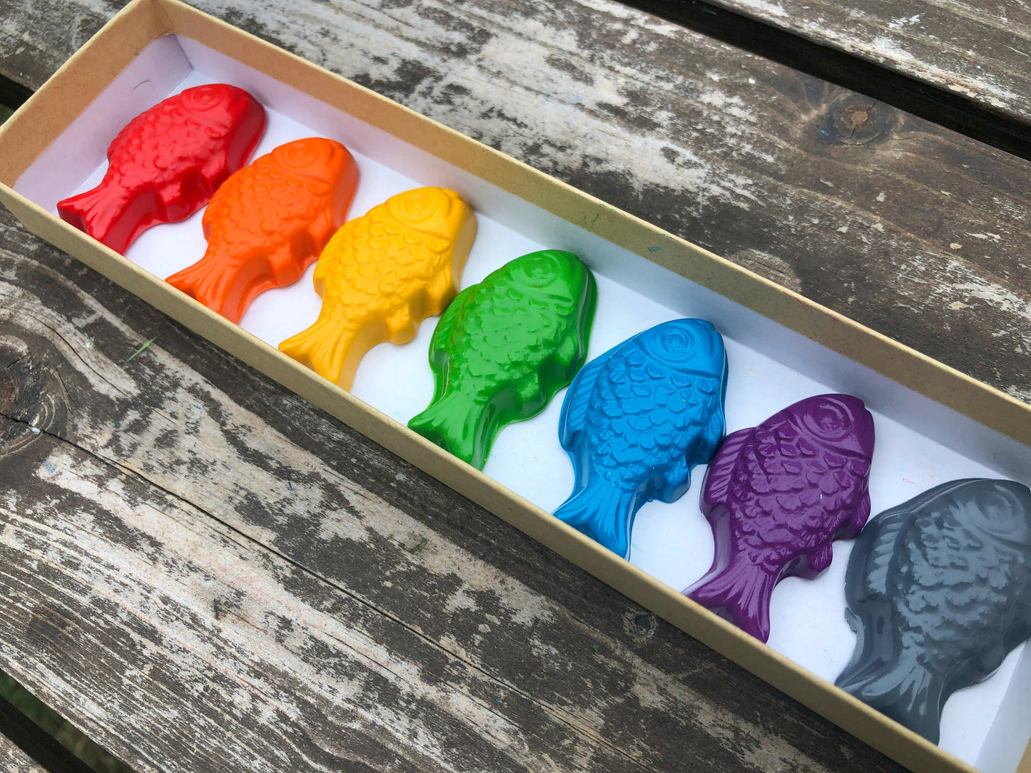 Fish Crayons - Fish Party Favors - Kids Gifts - Gifts For Kids - Kids Birthday Gift - Ocean Birthday - Kids Party Favors - Ocean Party Favor