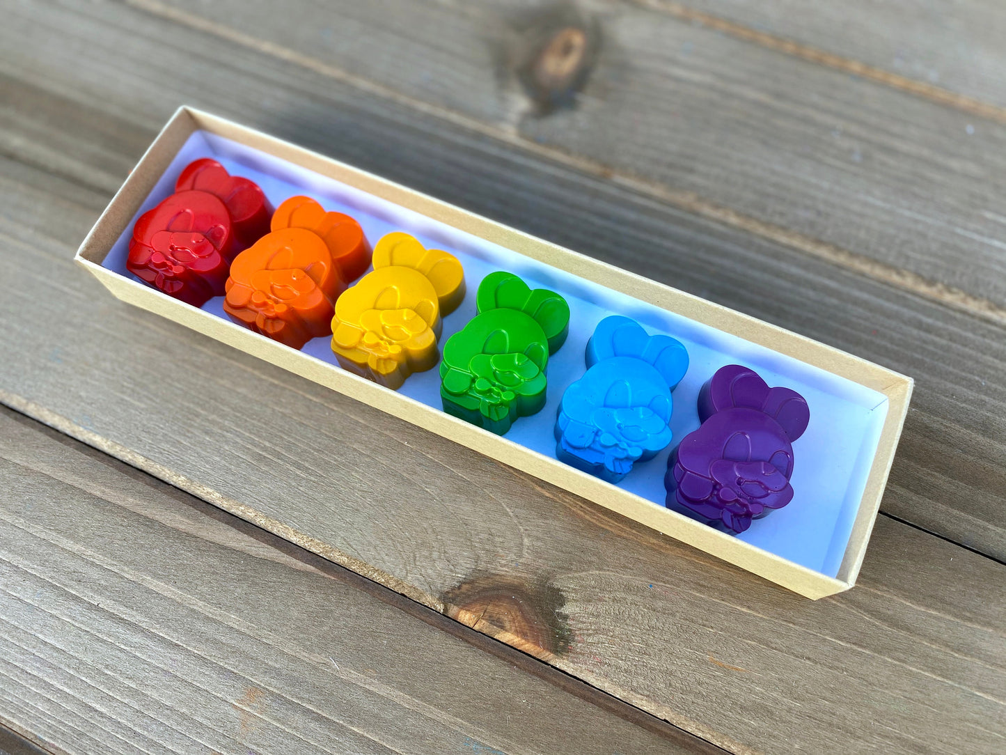 Easter Bunny Crayons - Easter Basket Stuffers - Easter Party Favors - Kids Easter Gifts - Easter Kids Gifts - Easter Gifts For Kids - Toys