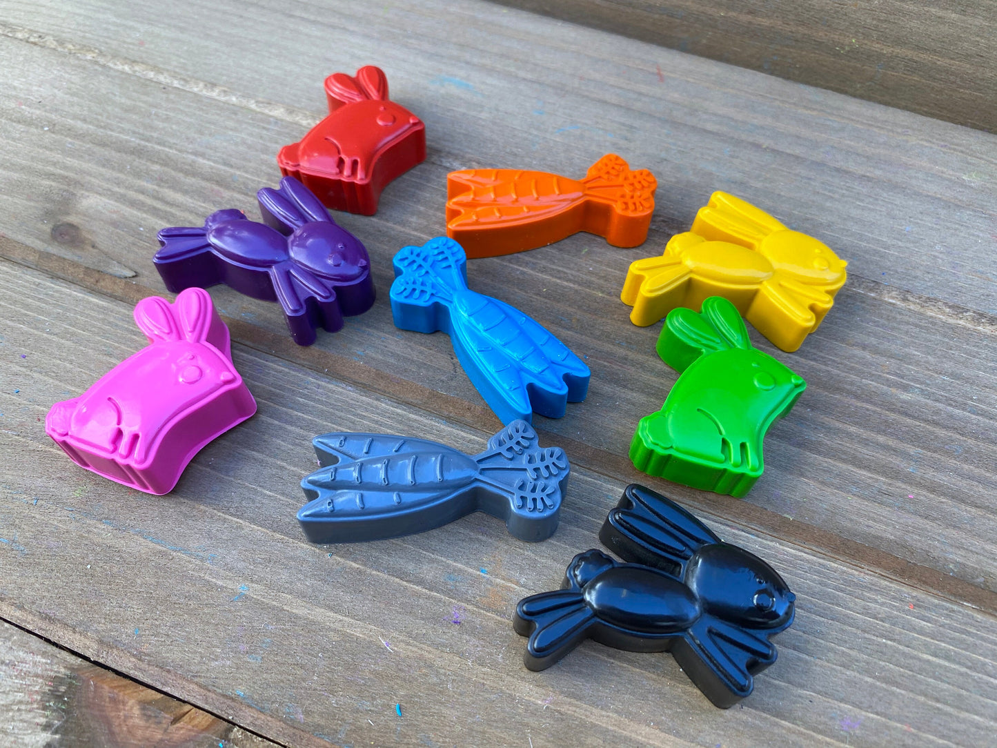 Easter Crayons - Kids Easter Basket Stuffers - Easter Basket Fillers - Gifts For Kids - Kids Gifts - Easter Gifts For Kids - Party Favors