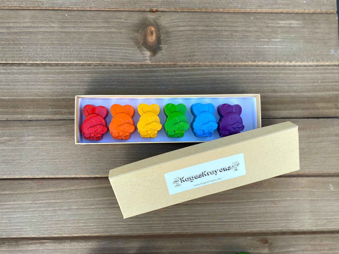 Easter Bunny Crayons - Easter Basket Stuffers - Easter Party Favors - Kids Easter Gifts - Easter Kids Gifts - Easter Gifts For Kids - Toys