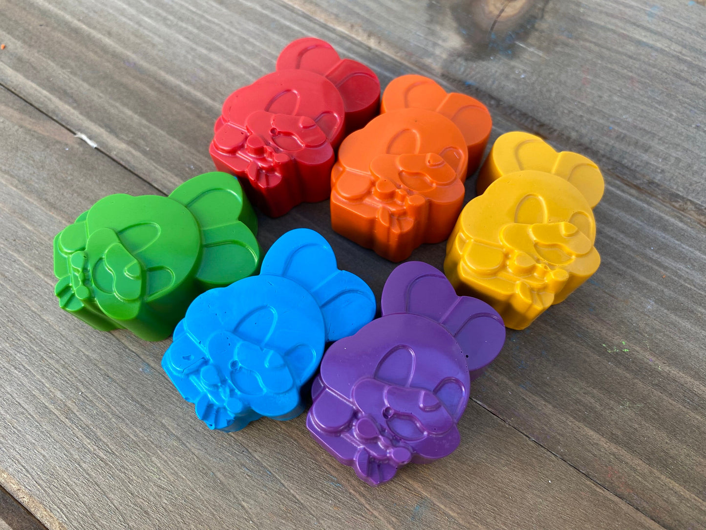 Easter Bunny Crayons - Easter Basket Stuffers - Easter Party Favors - Kids Easter Gifts - Easter Kids Gifts - Easter Gifts For Kids - Toys