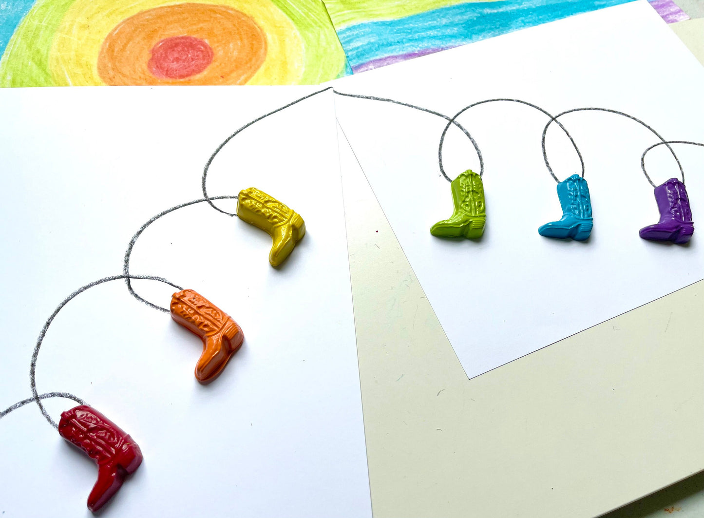 Cowboy Boot Crayons - Stocking Stuffers For Kids - Kids Gifts - Kids Party Favors - Gifts For Kids - Cowgirl Birthday - Cowboy Party Favors