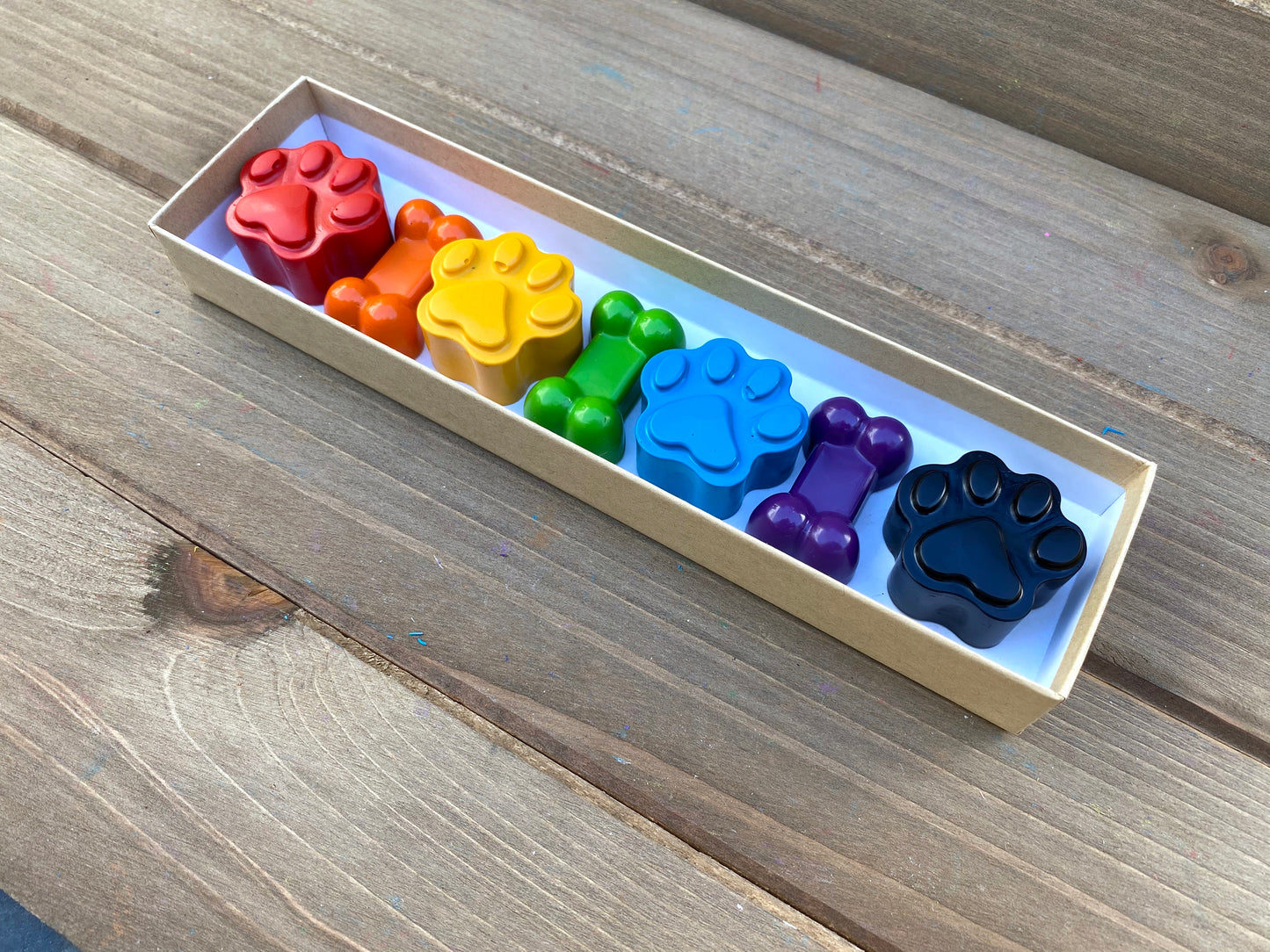 Puppy Dog Crayons - Puppy Party Favors - Kids Gifts - Stocking Stuffers - Kids Birthday Gifts - Easter Basket Stuffers - Kids Party Favors