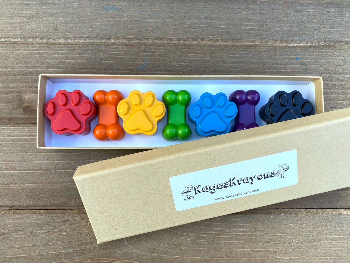 Puppy Dog Crayons - Puppy Party Favors - Kids Gifts - Stocking Stuffers - Kids Birthday Gifts - Easter Basket Stuffers - Kids Party Favors